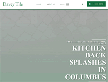Tablet Screenshot of daveytile.com